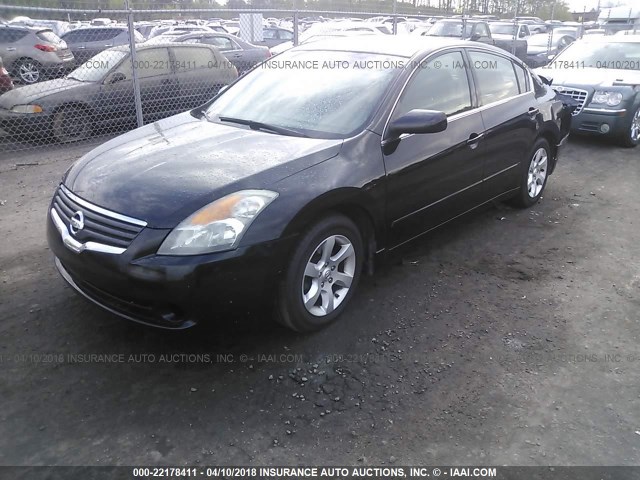 1N4AL21E48C182562 - 2008 NISSAN ALTIMA 2.5/2.5S BLACK photo 2