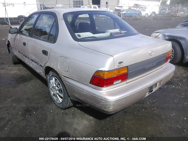 2T1AE09B1RC049608 - 1994 TOYOTA COROLLA LE/DX SILVER photo 3