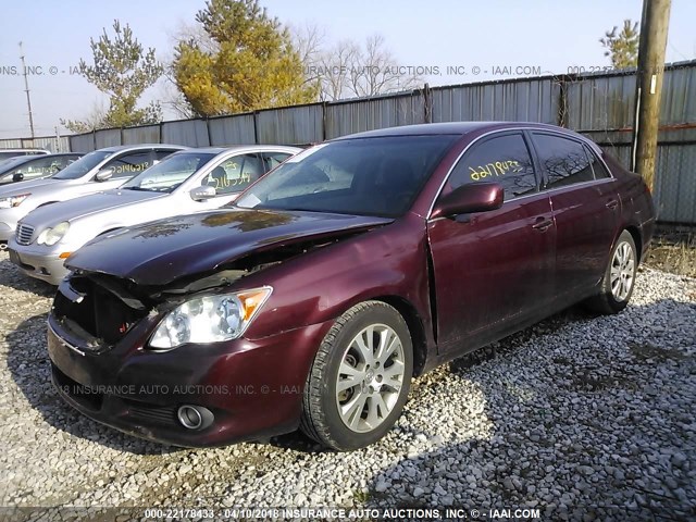 4T1BK36B08U314289 - 2008 TOYOTA AVALON XL/XLS/TOURING/LIMITED MAROON photo 2