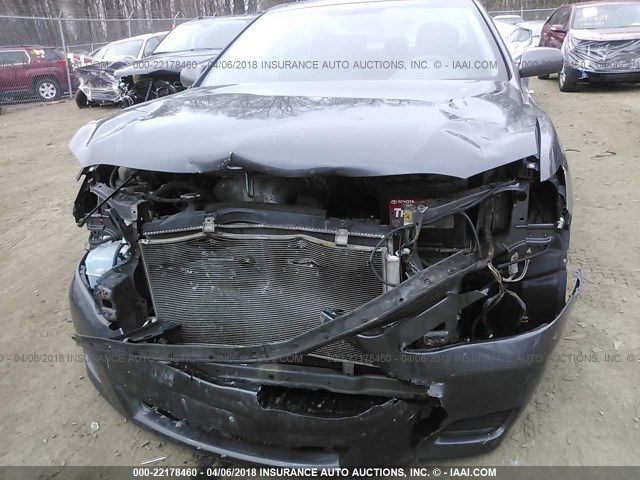 4T1BF3EK2BU190670 - 2011 TOYOTA CAMRY SE/LE/XLE Серый фото 6