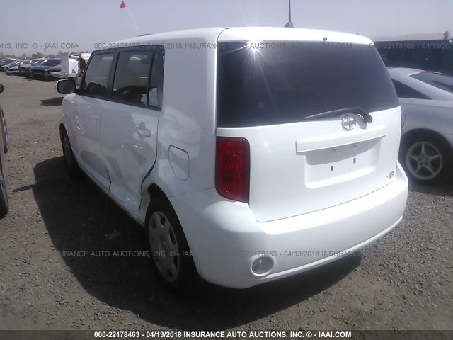 JTLKE50E991081188 - 2009 TOYOTA SCION XB WHITE photo 3