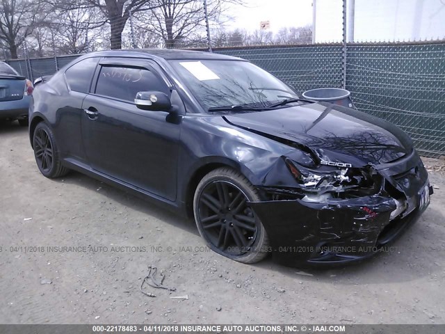 JTKJF5C70C3032919 - 2012 TOYOTA SCION TC 黑色 照片 1