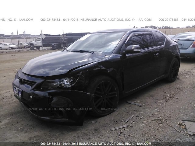 JTKJF5C70C3032919 - 2012 TOYOTA SCION TC 黑色 照片 2