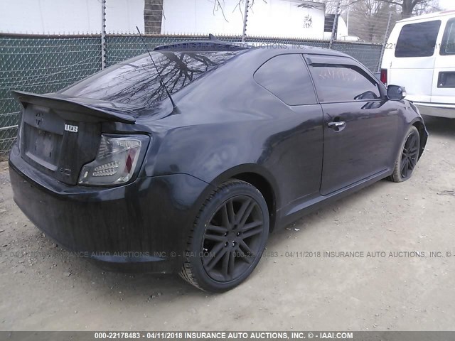 JTKJF5C70C3032919 - 2012 TOYOTA SCION TC 黑色 照片 4