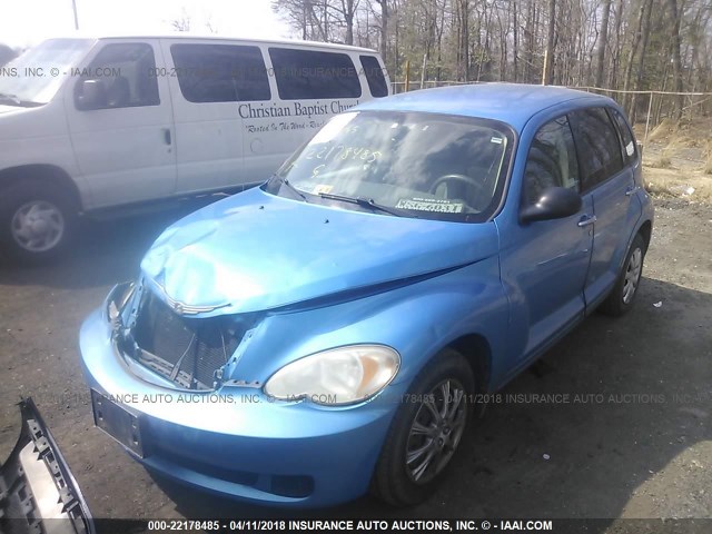 3A8FY48B08T106181 - 2008 CHRYSLER PT CRUISER BLUE photo 2