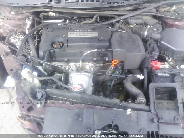 1HGCR2F50DA269246 - 2013 HONDA ACCORD SPORT 红色 照片 10