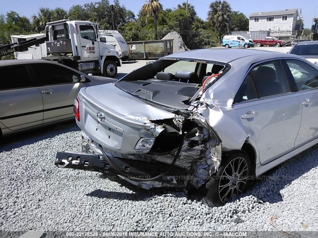 4T1BK46K78U564313 - 2008 TOYOTA CAMRY LE/XLE/SE SILVER photo 6