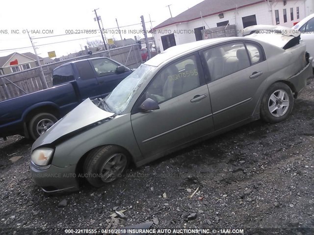1G1ZT52895F185516 - 2005 CHEVROLET MALIBU LS TAN photo 2