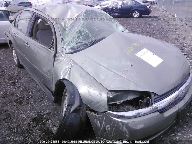 1G1ZT52895F185516 - 2005 CHEVROLET MALIBU LS TAN photo 6