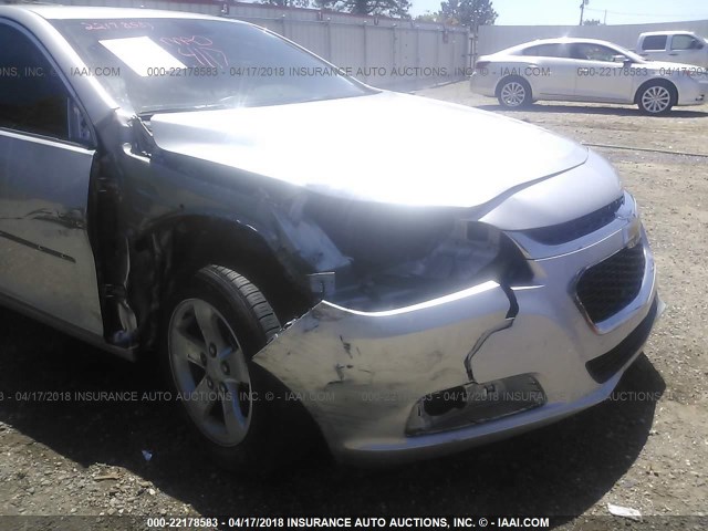 1G11B5SL1EF288952 - 2014 CHEVROLET MALIBU LS ვერცხლისფერი ფოტო 6