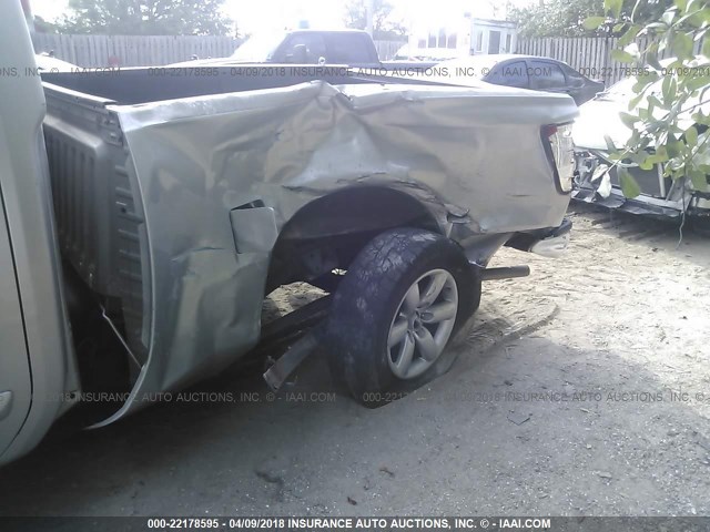 1N6BA06C58N342188 - 2008 NISSAN TITAN XE/SE/LE/PRO-4X SILVER photo 6