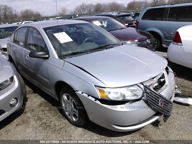 1G8AJ54F15Z172466 - 2005 SATURN ION LEVEL 2 SILVER photo 1