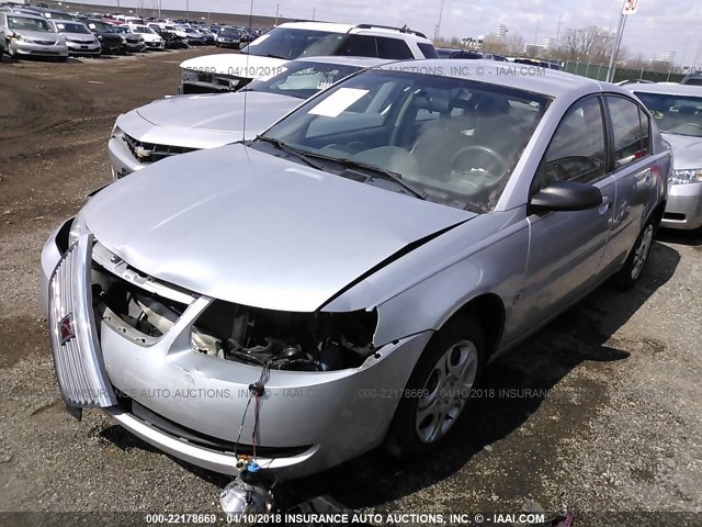 1G8AJ54F15Z172466 - 2005 SATURN ION LEVEL 2 Gümüş foto 2