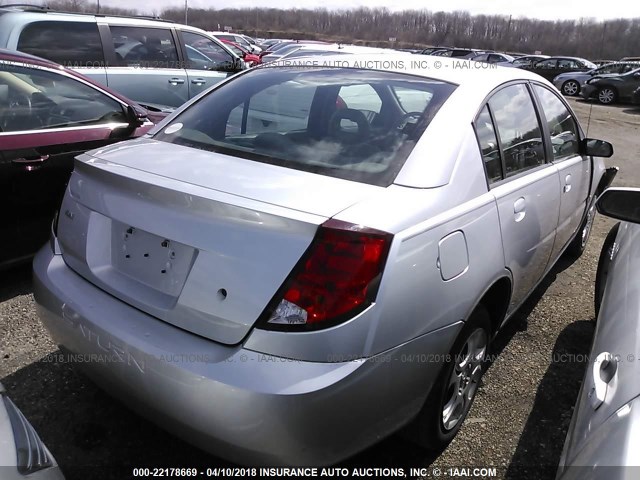 1G8AJ54F15Z172466 - 2005 SATURN ION LEVEL 2 Gümüş foto 4
