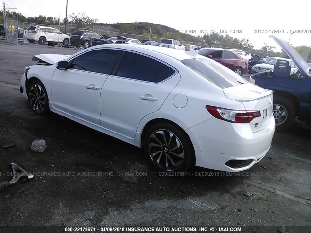 19UDE2F81GA023305 - 2016 ACURA ILX PREMIUM STYLE/TECH STYLE WHITE photo 3