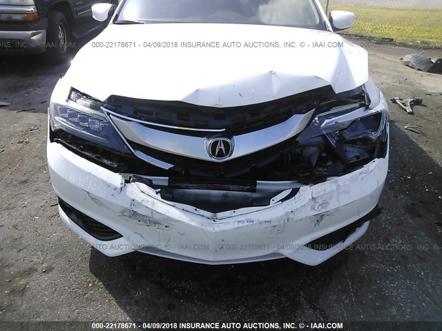 19UDE2F81GA023305 - 2016 ACURA ILX PREMIUM STYLE/TECH STYLE WHITE photo 6