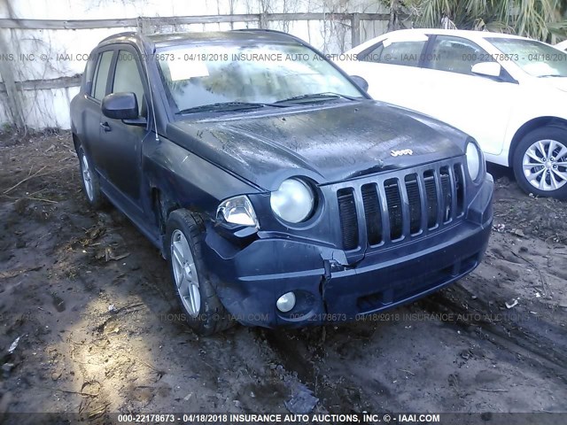 1J8FT47W98D706786 - 2008 JEEP COMPASS SPORT GRAY photo 1