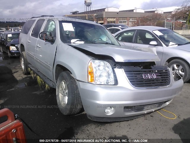 1GKUKKE36AR261581 - 2010 GMC YUKON XL K1500 SLT SILVER photo 1