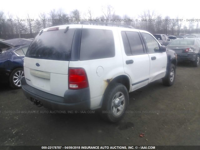 1FMDU72K14UA84627 - 2004 FORD EXPLORER XLS/XLS SPORT WHITE photo 4