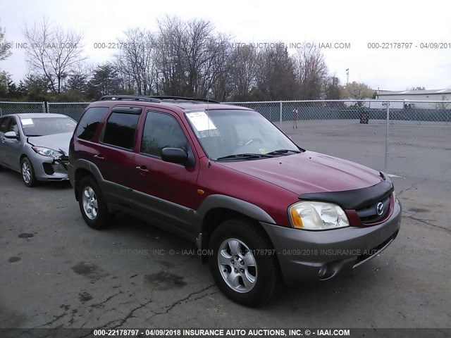 4F2CU08101KM28476 - 2001 MAZDA TRIBUTE LX/ES RED photo 1