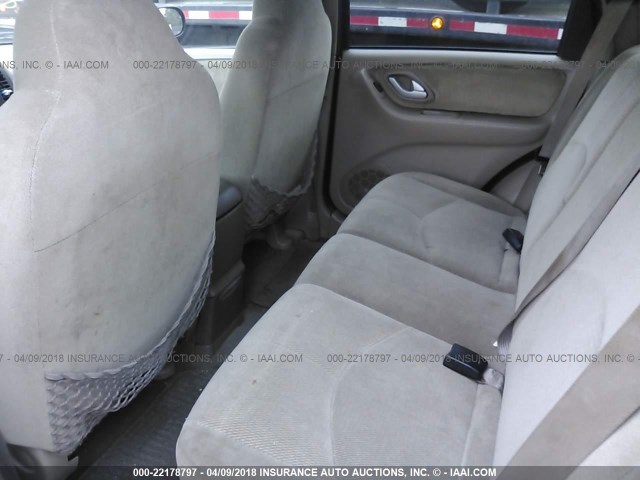 4F2CU08101KM28476 - 2001 MAZDA TRIBUTE LX/ES 红色 照片 8