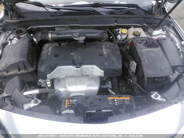 1G11C5SL6FF151245 - 2015 CHEVROLET MALIBU 1LT SILVER photo 10