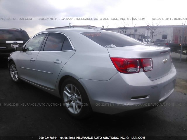 1G11C5SL6FF151245 - 2015 CHEVROLET MALIBU 1LT SILVER photo 3