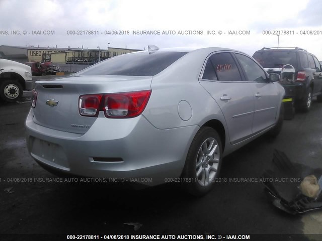1G11C5SL6FF151245 - 2015 CHEVROLET MALIBU 1LT SILVER photo 4