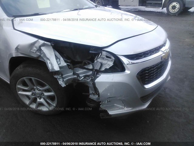 1G11C5SL6FF151245 - 2015 CHEVROLET MALIBU 1LT SILVER photo 6