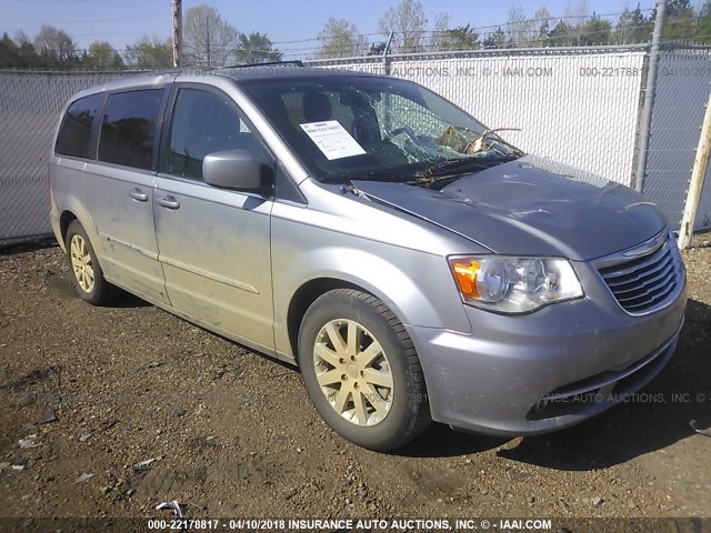 2C4RC1BG5ER442235 - 2014 CHRYSLER TOWN & COUNTRY TOURING GRAY photo 1