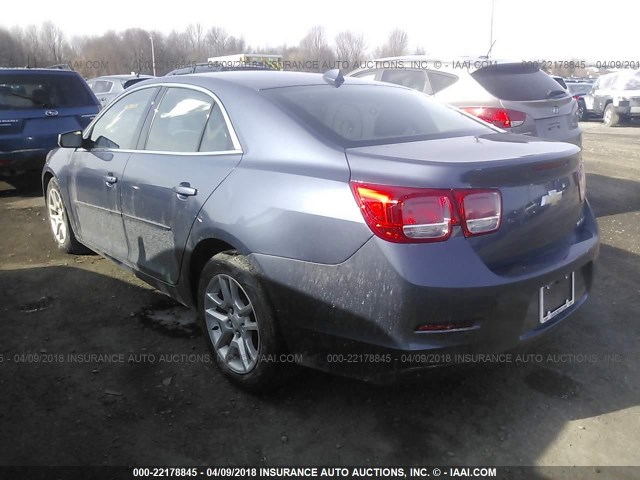 1G11C5SA1DF202002 - 2013 CHEVROLET MALIBU 1LT 蓝色 照片 3