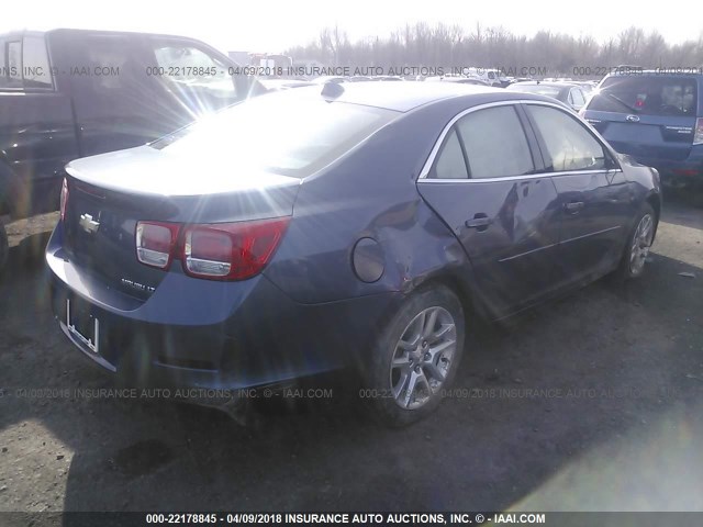 1G11C5SA1DF202002 - 2013 CHEVROLET MALIBU 1LT 蓝色 照片 4