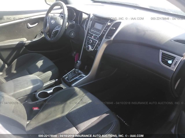 KMHD35LHXEU158848 - 2014 HYUNDAI ELANTRA GT SILVER photo 5