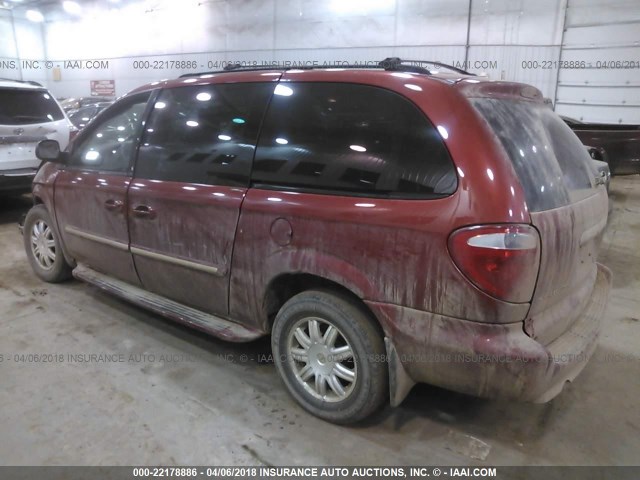 2A4GP54L07R311465 - 2007 CHRYSLER TOWN & COUNTRY TOURING MAROON photo 3