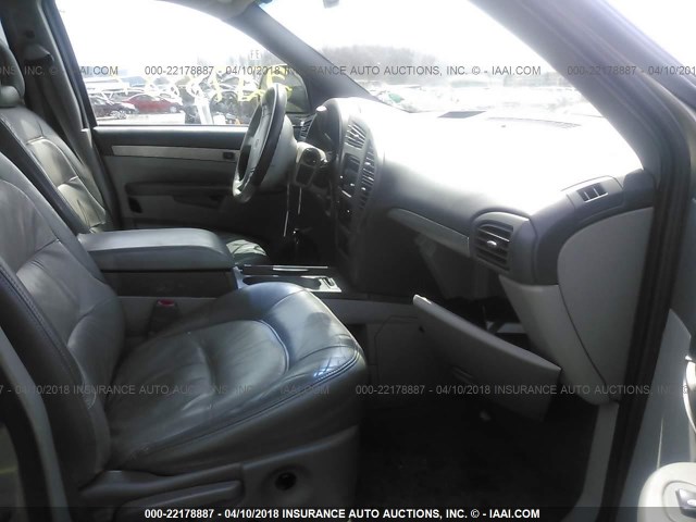 3G5DB03E92S577213 - 2002 BUICK RENDEZVOUS CX/CXL GRAY photo 5