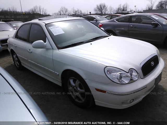 KMHWF35H75A193172 - 2005 HYUNDAI SONATA GLS/LX WHITE photo 1