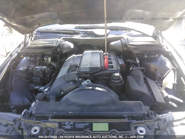 WBADM6342YGU13481 - 2000 BMW 528 I AUTOMATIC BLACK photo 10