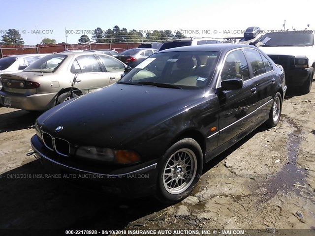 WBADM6342YGU13481 - 2000 BMW 528 I AUTOMATIC BLACK photo 2