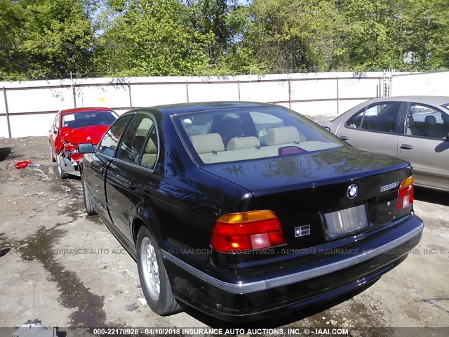 WBADM6342YGU13481 - 2000 BMW 528 I AUTOMATIC BLACK photo 3