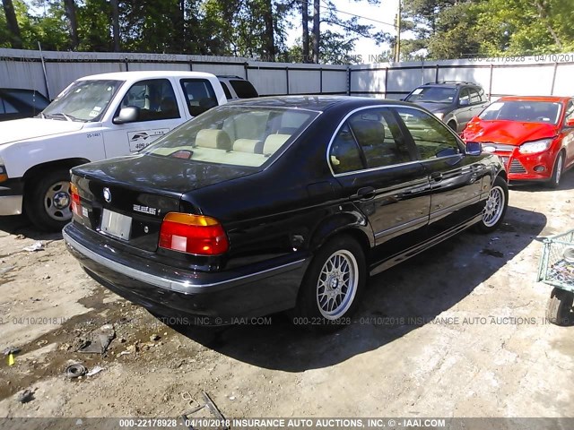 WBADM6342YGU13481 - 2000 BMW 528 I AUTOMATIC BLACK photo 4