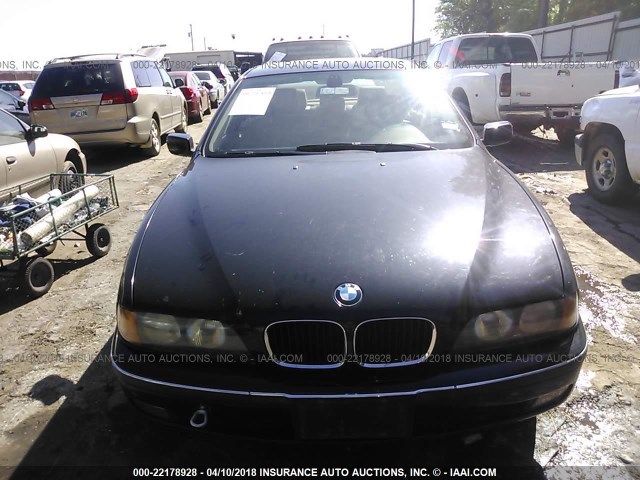WBADM6342YGU13481 - 2000 BMW 528 I AUTOMATIC BLACK photo 6
