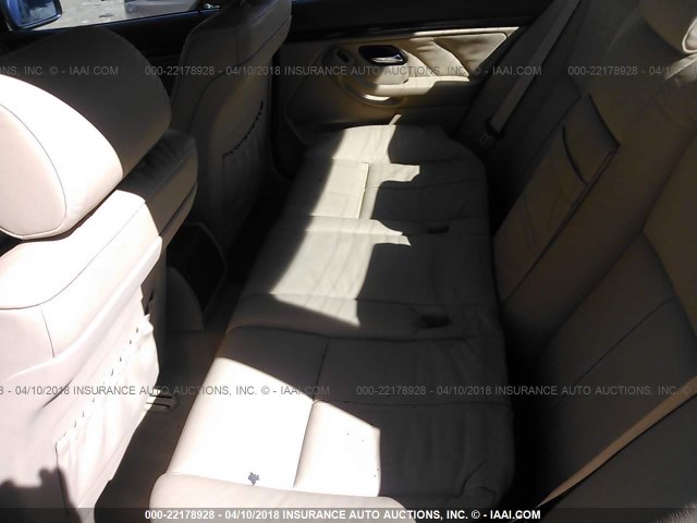 WBADM6342YGU13481 - 2000 BMW 528 I AUTOMATIC BLACK photo 8
