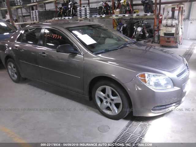 1G1ZB5E18BF104342 - 2011 CHEVROLET MALIBU LS 棕色 照片 1
