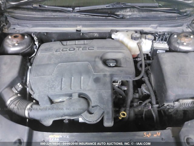 1G1ZB5E18BF104342 - 2011 CHEVROLET MALIBU LS 棕色 照片 10