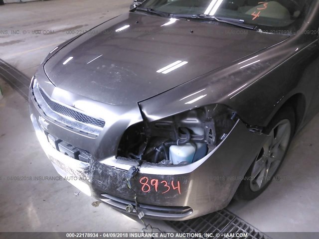 1G1ZB5E18BF104342 - 2011 CHEVROLET MALIBU LS 棕色 照片 6