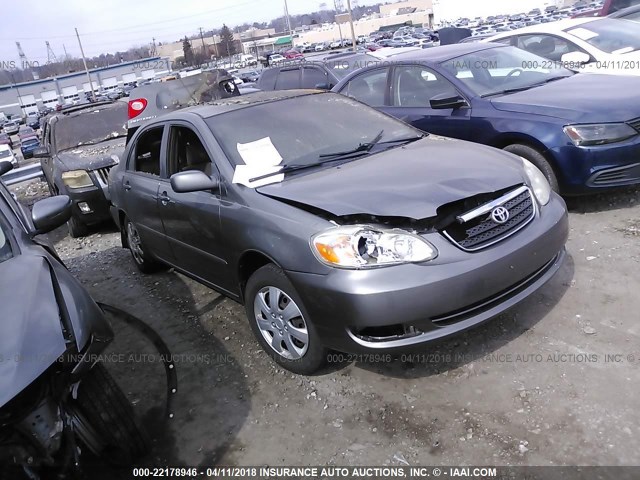 2T1BR32E47C798642 - 2007 TOYOTA COROLLA CE/LE/S GRAY photo 1