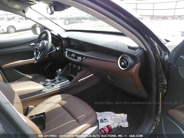 ZASFAKBN7J7B73719 - 2018 ALFA ROMEO STELVIO TI BLACK photo 5