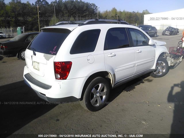 2CKDL33FX86002652 - 2008 PONTIAC TORRENT WHITE photo 4