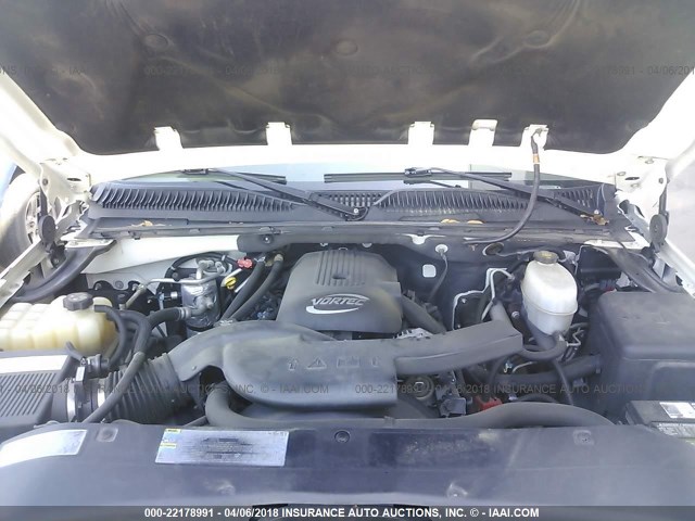 1GYEC63T24R160379 - 2004 CADILLAC ESCALADE LUXURY WHITE photo 10