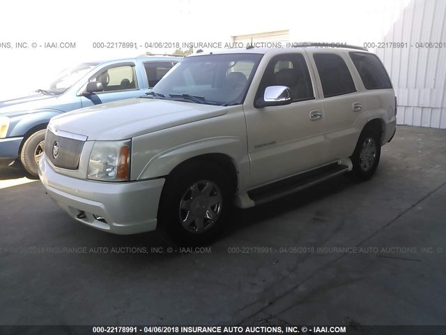 1GYEC63T24R160379 - 2004 CADILLAC ESCALADE LUXURY WHITE photo 2